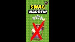 EINSTEINS WARDEN IS FOR SHOW  CLASH OF CLANS