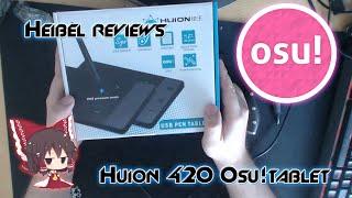 Huion 420 for osu - Tablet review