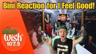 Bini - I Feel Good  Reaction  Review  LIVE ON WISH 107.5 BUS