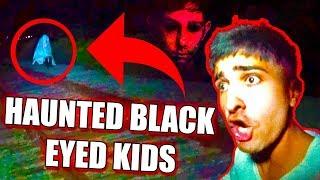 HAUNTED BLACK EYED KIDS AT 3AM CHALLENGE *Ghost Caught On Camera*