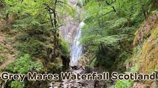 󠁧󠁢󠁳󠁣󠁴󠁿walk tour Grey Mares waterfall Scotlandon the way by moo family Vlogs