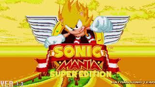 Super Sonic Mania Boss Rush Edition  4K Special Walkthrough 720p60fps