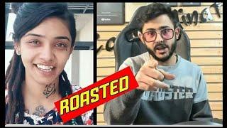 Roasted Wish Rathod  Carryminati Roast Wish Rathod  Youtube Vs Tik Tok The End