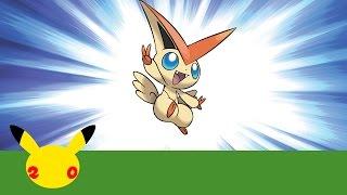 Celebrate #Pokemon20 with the Mythical Pokémon Victini