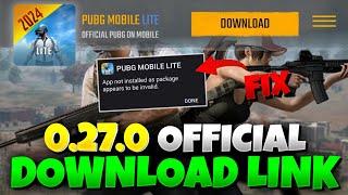 PUBG Lite 0.27.0 Update Download   App Not Installed Problem Solve Pubg Mobile Lite  