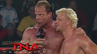 FULL MATCH Lex Luger and Jeff Jarrett vs. AJ Styles and Sting TNA November 12 2003