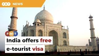 India offers free 30-day double entry e-tourist visa