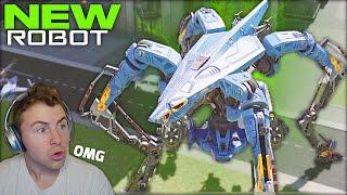 NEW Dux Spider Robot Is Here... Built In Microbot Ability + UE Minos Gameplay  War Robots