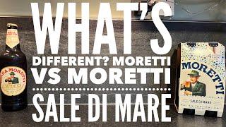 Birra Moretti Vs Birra Moretti Sale Di Mare  Birra Moretti Sale Di Mare Lager Review