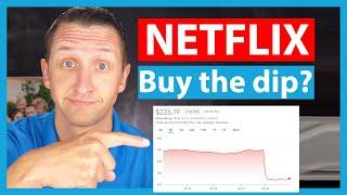 Netflix stock crash 35% should you buy?