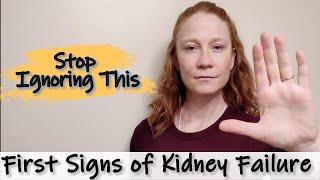 Kidney Disease Whos at risk 6 Early Signs and the Tests you need.