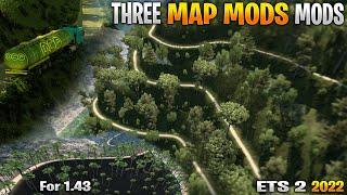 Best Three Map Mods you should try out for ETS2 1.43  ETS2 mods