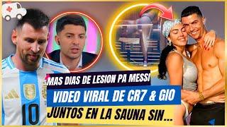  VIDEO VIRAL de CRISTIANO y GIORGINA en la SAUNA  MESSI ESTARA mas DIAS de LESION  SI a VAN DIJK