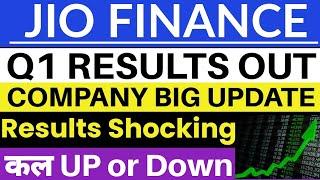 JIO Finance Q1 Results 2024  JIO Financial services latest news  Jio Finance share target 
