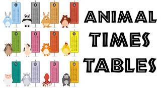 ANIMAL TIMES TABLES