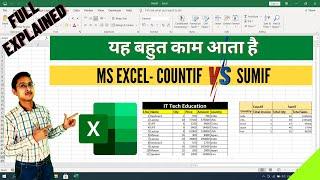 Countif and Sumif Formula in Excel  Easy Tutorial