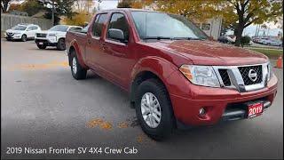 2019 Nissan Frontier SV 4X4 Crew Cab Walkaround Video One Take