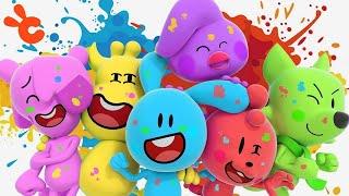 FRIENDSHIP is COLORFUL   Cueio and Friends Animation Cartoons for Kids S01E10  rainbow friends