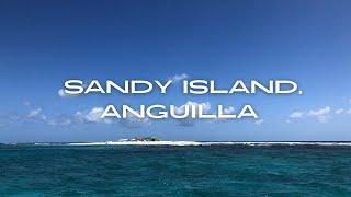 Lost in Paradise exploring the secluded Sandy Island in Anguilla 4k