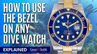 How to use a Diver’s Watch Bezel on any dive watch Tutorial