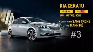 Top những xe sedan bán chạy nhất 6 tháng đầu năm 2016