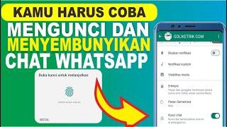 Cara Mengunci dan Menyembunyikan Chat di WhatsApp Fitur Baru WhatsApp