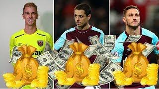 West Ham United Players Salaries 2018 Weekly Wages