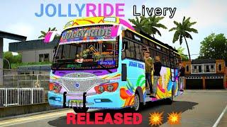 JOLLYRIDE bus livery Released  Download Now  #jollyride#bus#livery#bussid