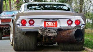 American Muscle Cars Compilation  Big Block & Crazy Turbos