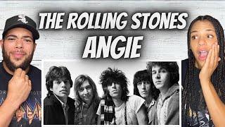 WOW FIRST TIME HEARING The Rolling Stones  - Angie REACTION