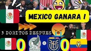 3 DORITOS DESPUES MEXICANOS MENOSPRECIARON A ECUADOR  LE GANAREMOS DECIAN MEXICO VS ECUADOR 