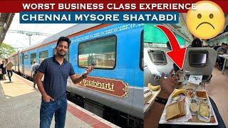 Most Expensive Chair car in INDIA Anubhuti Class  - 12007 Mysore SHATABDI journey