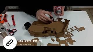 Mimari Maket nasıl yapılır? How to make a small Cardboard House.