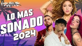 Pop Latino 2024 ️ Shakira Becky G Karol G Maluma Bad Bunny J Balwin Fiesta Latina 2024