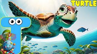 ABC Phonics Song with Sounds for Children  ABC SEA ANIMALS Toddler Learning Videos Songs