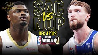 New Orleans Pelicans vs Sacramento Kings Full Game Highlights  December 4 2023  FreeDawkins