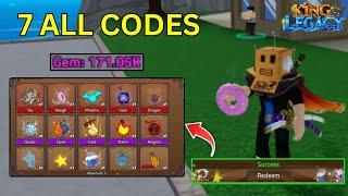 *NEW* ALL WORKING CODES IN KING LEGACY JULY 2024  KING LEGACY CODES 2XP AND STAT RESET