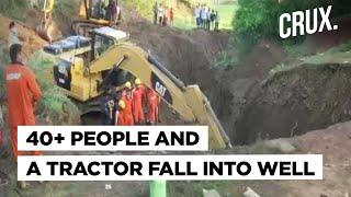 Well Disaster Scores Of People Trapped In A Well In Vidisha Madhya Pradesh