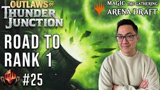 Commanding Opponents To Concede  Mythic 25  Road To Rank 1  OTJ Draft  MTG Arena