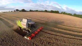 Drone Footage of Tractors Machinery Combines & Foragers by Wanderson Aerial Works