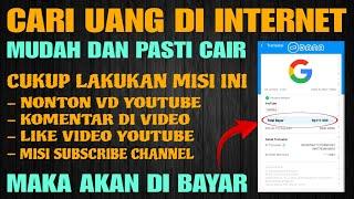 Cara Menghasilkan Uang Dari Internet  Misi atau Jasa Tonton dan Subscribe  Terbukti Membayar 