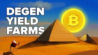 What are Degen Yield Farms? Animated - Crypto Pyramid Schemes