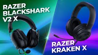 Обзор гарнитур Razer Blackshark V2 X и Kraken X