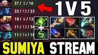 SPEECHLESS 1v5 Super Try Hard  Sumiya Invoker Stream Moment #249