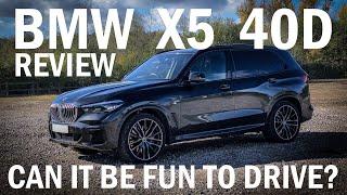 BMW X5 40D M Sport XDrive 2022 - Can this big SUV be fun to drive? Full review.  4K