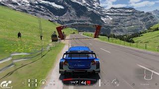 Gran Turismo 7  Eiger Nordwand Gameplay - Subaru Impreza WRX STI GR.B 4KPS5