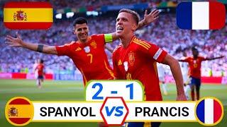 SPANYOL 2 VS 1 PRANCIS EURO 2024