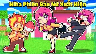 HIHA THỬ LÒNG HIHA AUT BẰNG CÁCH GIẢ HIHA PHIÊN BẢN NỮ TRONG MINECRAFT*HIHA PHIÊN BẢN NỮ 