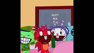 Happy Tree Friends - WHO WANTS TO GET CRAZY FOR NEW YEARS???? #shorts