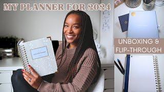 2024 PLANNER  DAILY PLANNER  THE SIMPLIFIED PLANNER UNBOXING AND FLIP-THROUGH
